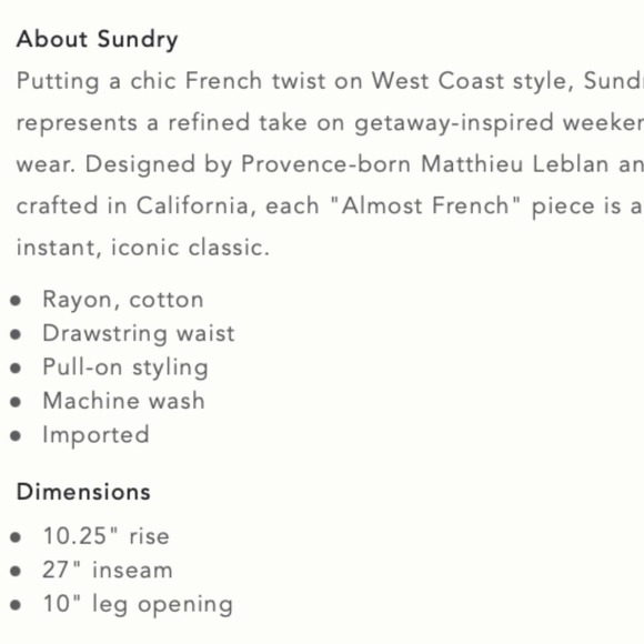 Anthropologie Sundry Basic Tie Dye Joggers Soft Sweatpants NWT S 1 - Picture 3 of 6